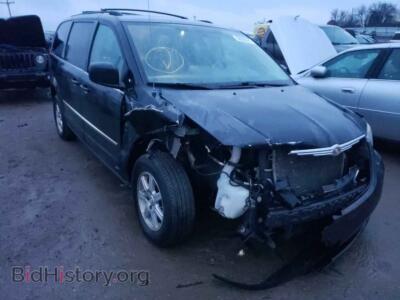 2010 Chrysler MINIVAN Town & COU, черный — VIN 2A4RR5D11AR250412, Copart