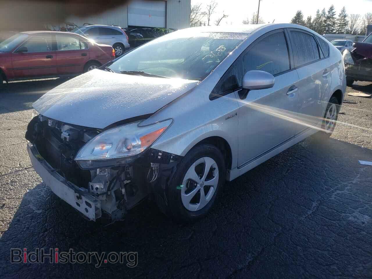2012 TOYOTA PRIUS - VIN: JTDKN3DU6C5532174 - Фото 2
