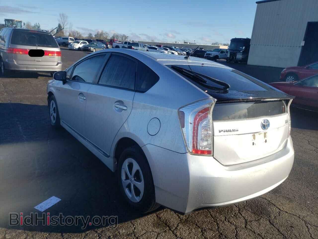 2012 TOYOTA PRIUS - VIN: JTDKN3DU6C5532174 - Фото 3