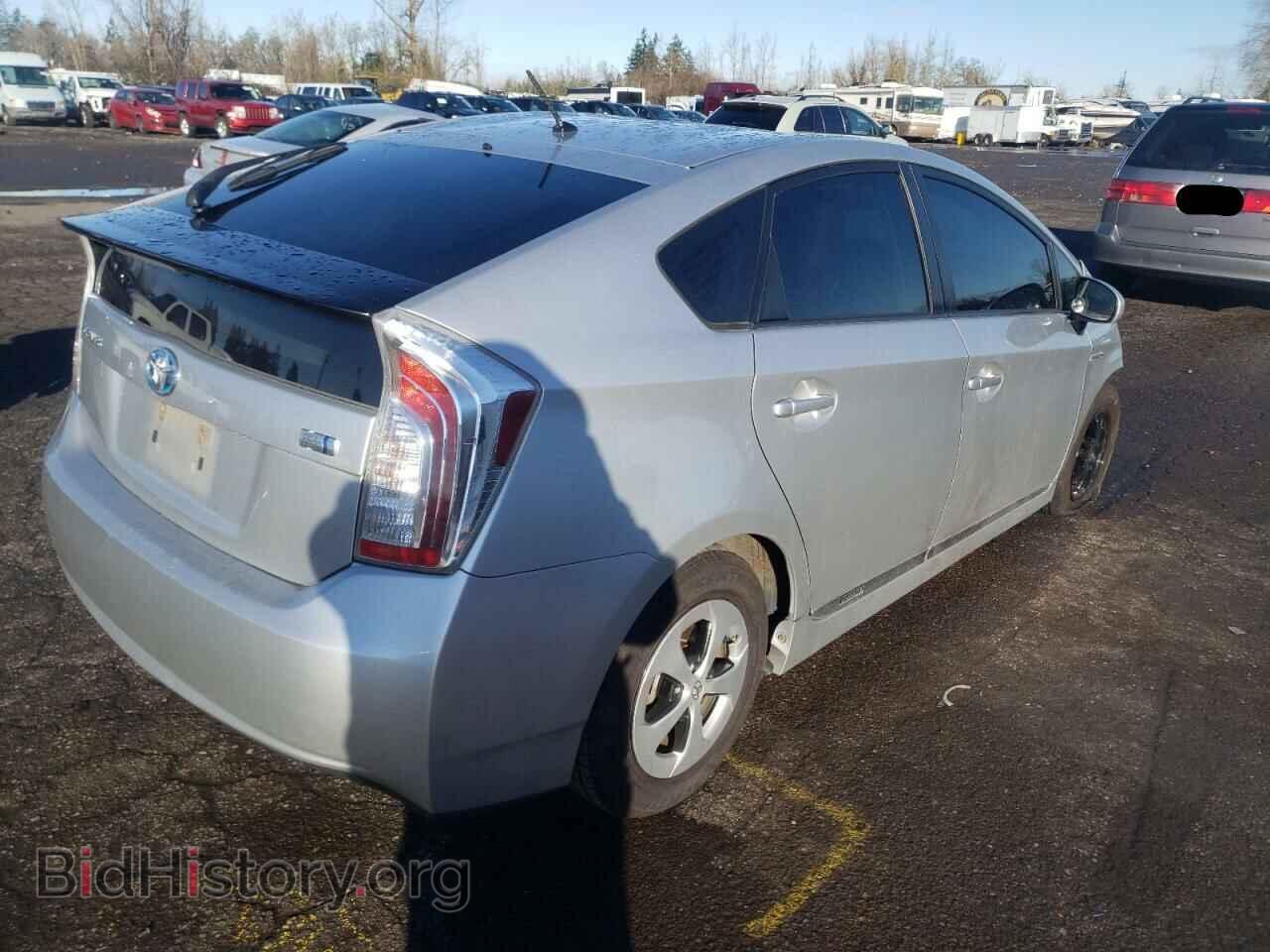 2012 TOYOTA PRIUS - VIN: JTDKN3DU6C5532174 - Фото 4