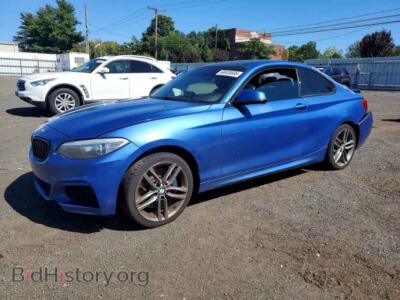 2015 BMW 2 SERIES XI SULEV, blue — VIN WBA1G9C50FVX96804, Copart