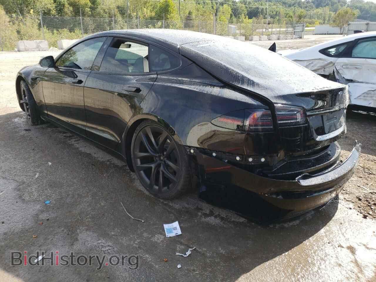 2022 TESLA MODEL S - VIN: 5YJSA1E50NF476032 - Фото 2