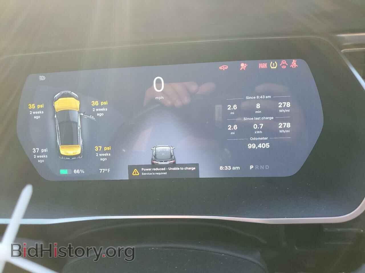 2015 TESLA MODEL S - VIN: 5YJSA1H48FF096456 - Фото 9