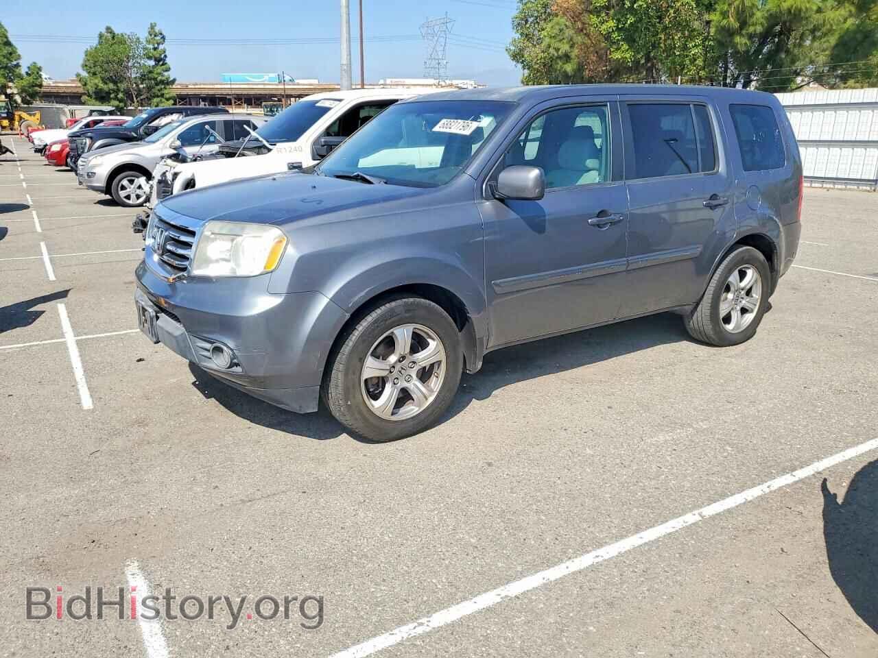 Photo 5FNYF3H46CB001850 - HONDA PILOT 2012