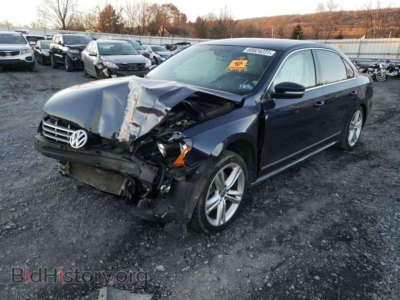 2014 VOLKSWAGEN PASSAT - VIN: 1VWCN7A30EC005850 - Фото 2