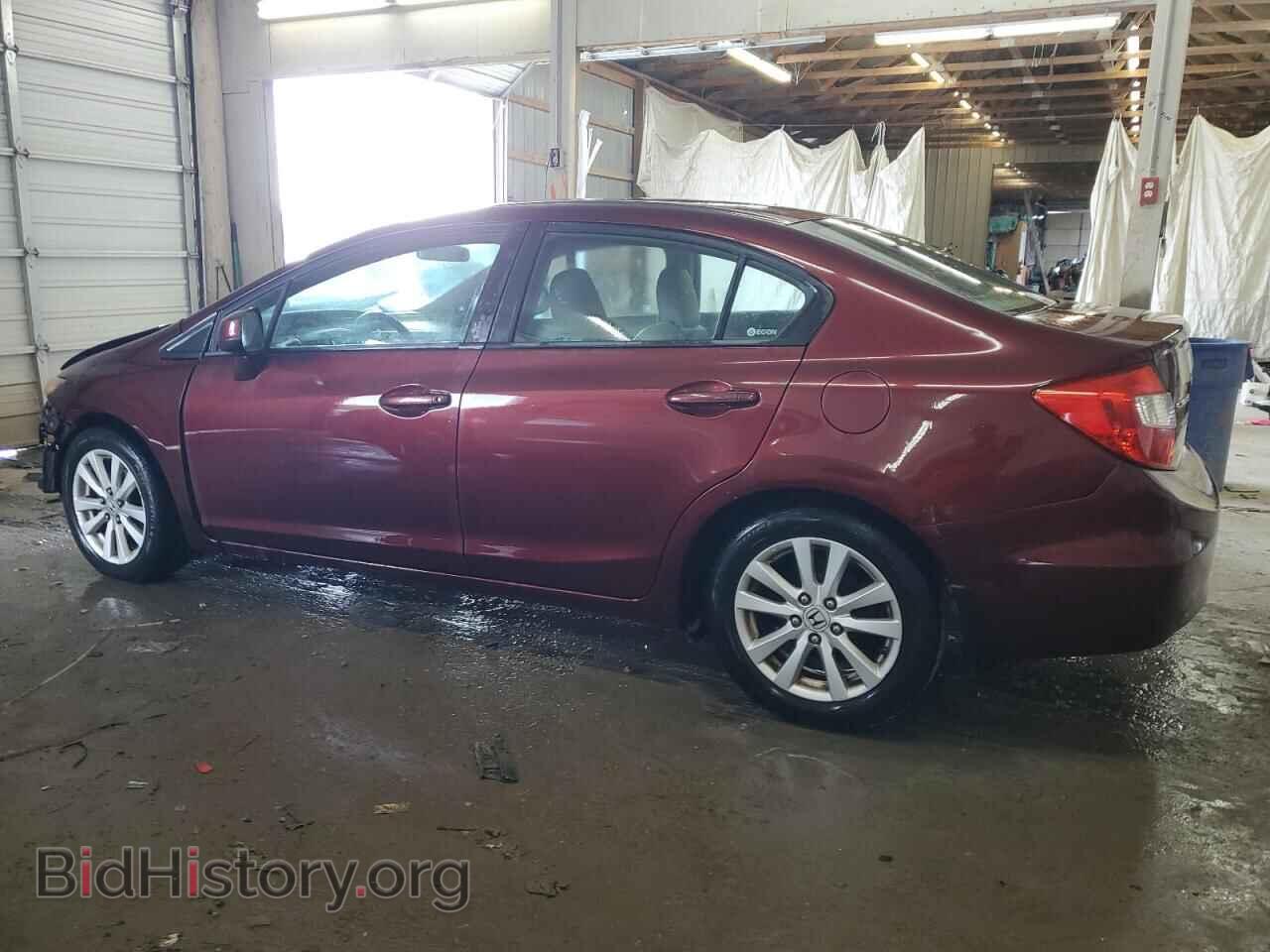 2012 HONDA CIVIC - VIN: 2HGFB2F96CH545160 - Фото 2