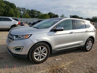 2015 Ford EDGE Edge SEL, серебристый — VIN 2FMTK3J94FBB04130, Copart