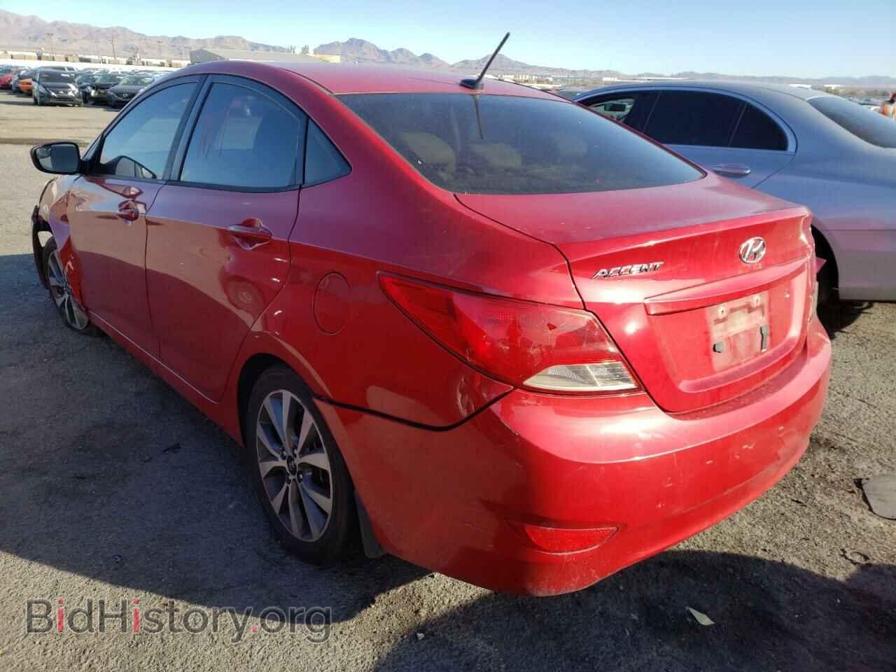 2015 HYUNDAI ACCENT - VIN: KMHCU4AEXFU823454 - Фото 3