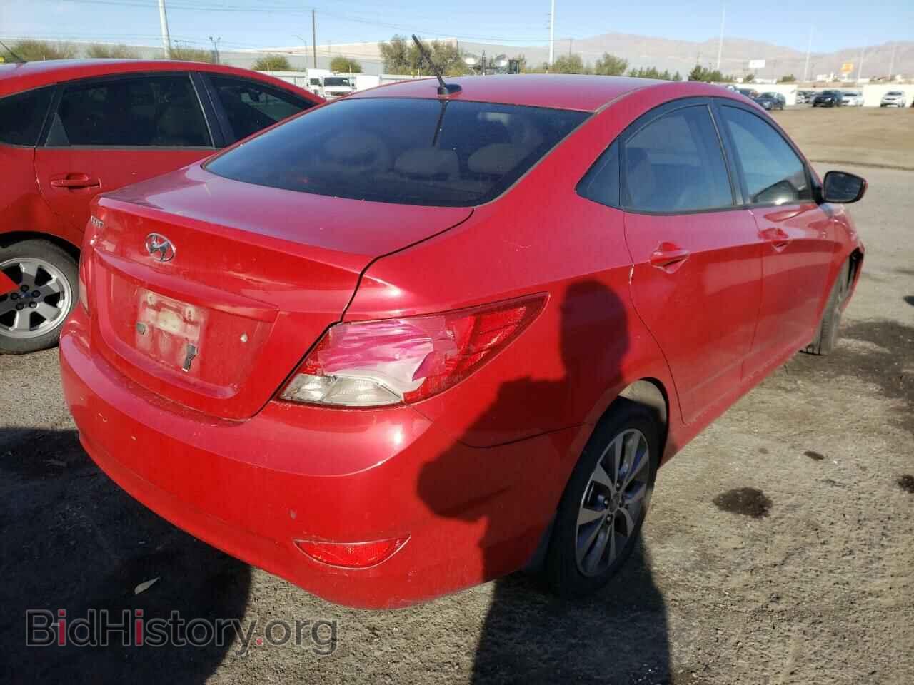 2015 HYUNDAI ACCENT - VIN: KMHCU4AEXFU823454 - Фото 4
