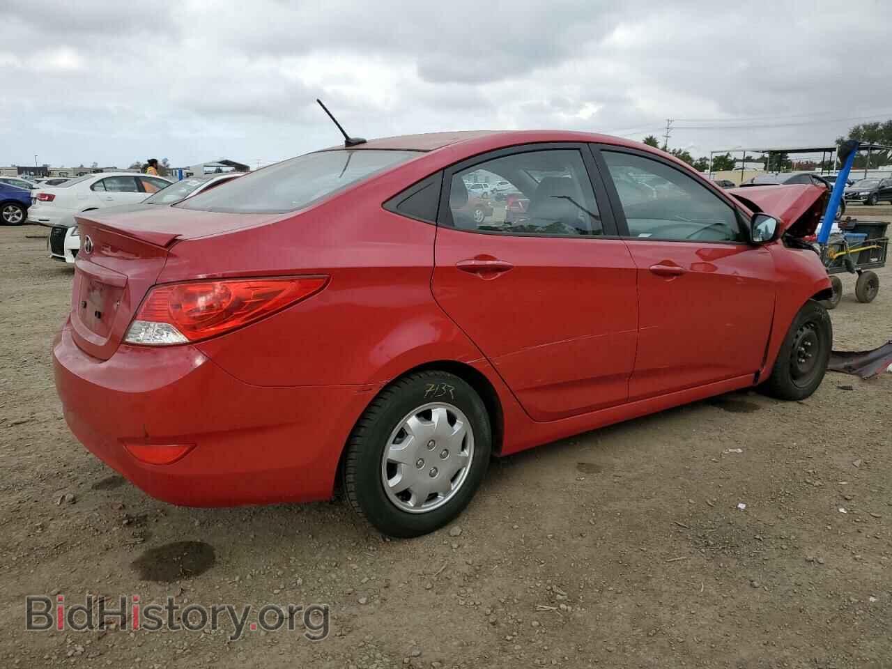2014 HYUNDAI ACCENT - VIN: KMHCT4AE0EU777540 - Фото 3
