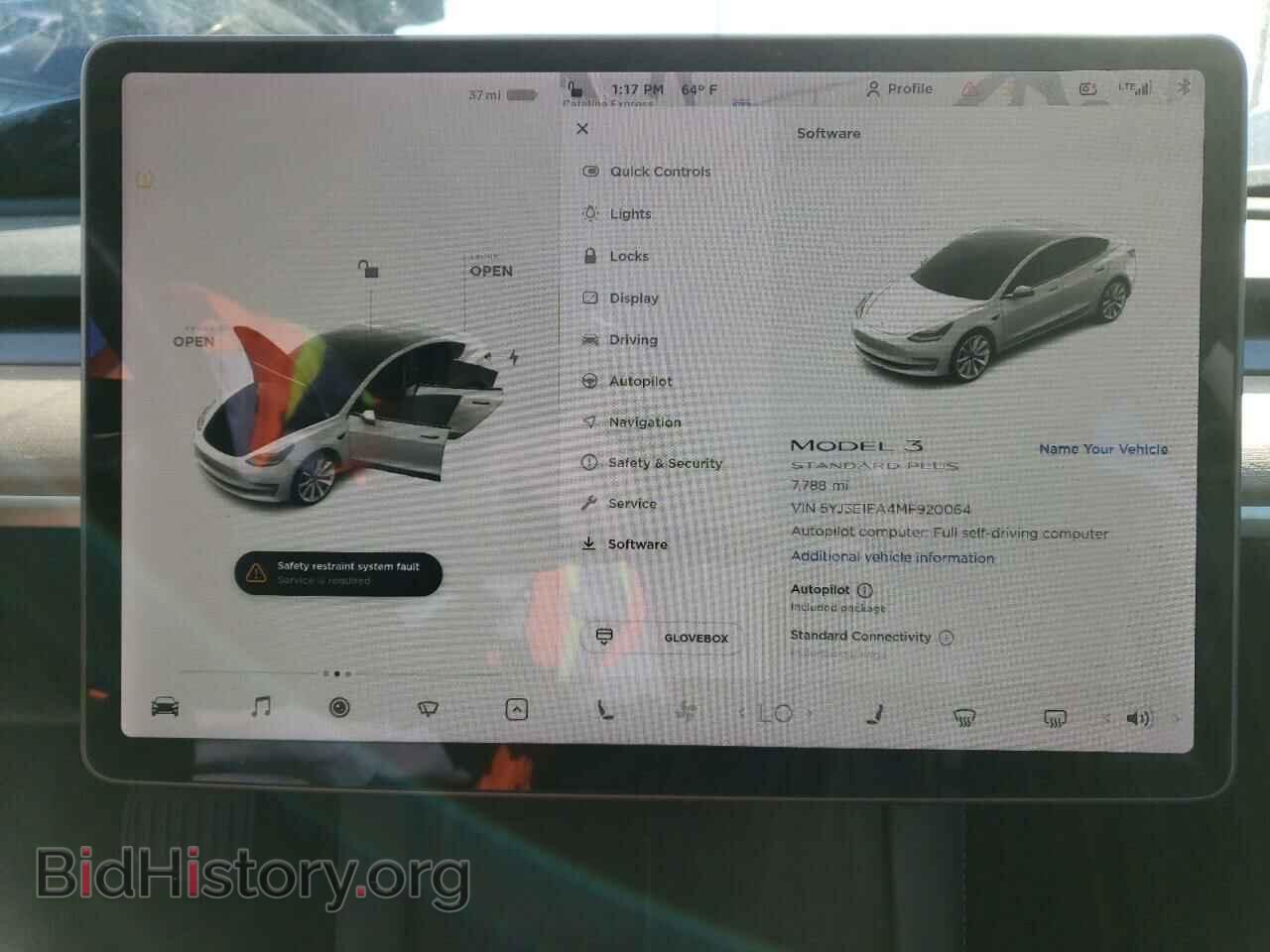 2021 TESLA MODEL 3 - VIN: 5YJ3E1EA4MF920064 - Photo 9