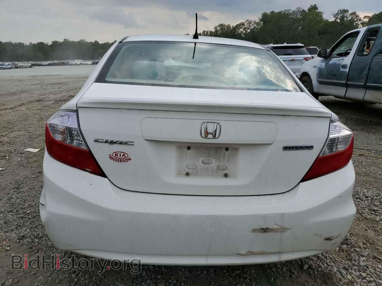 2012 HONDA CIVIC - VIN: JHMFB4F26CS009541 - Фото 6