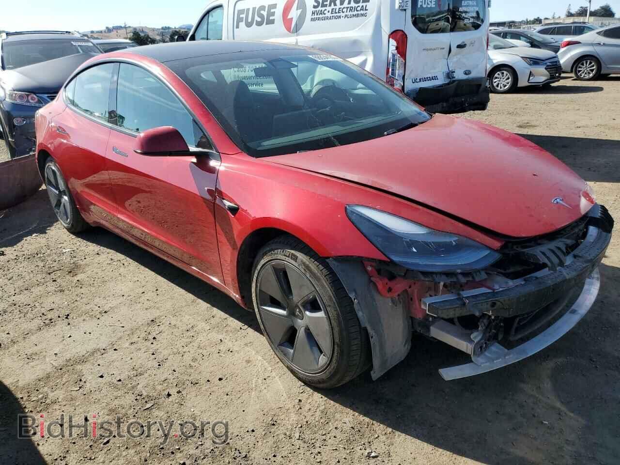 2022 TESLA MODEL 3 - VIN: 5YJ3E1EB0NF133770 - Фото 4