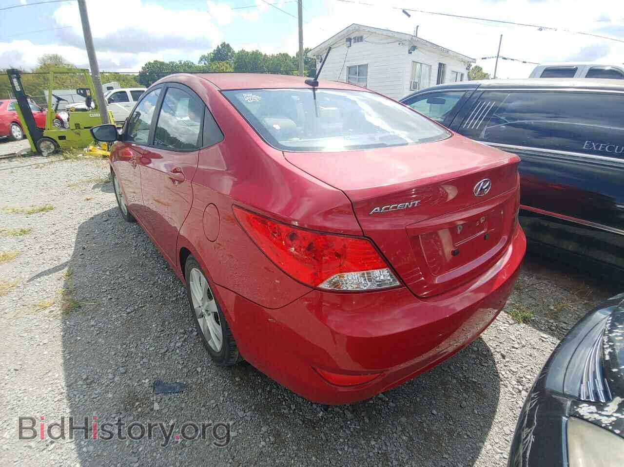 2012 HYUNDAI ACCENT - VIN: KMHCU4AE0CU045323 - Фото 3