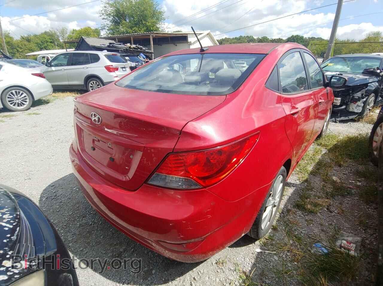2012 HYUNDAI ACCENT - VIN: KMHCU4AE0CU045323 - Фото 4