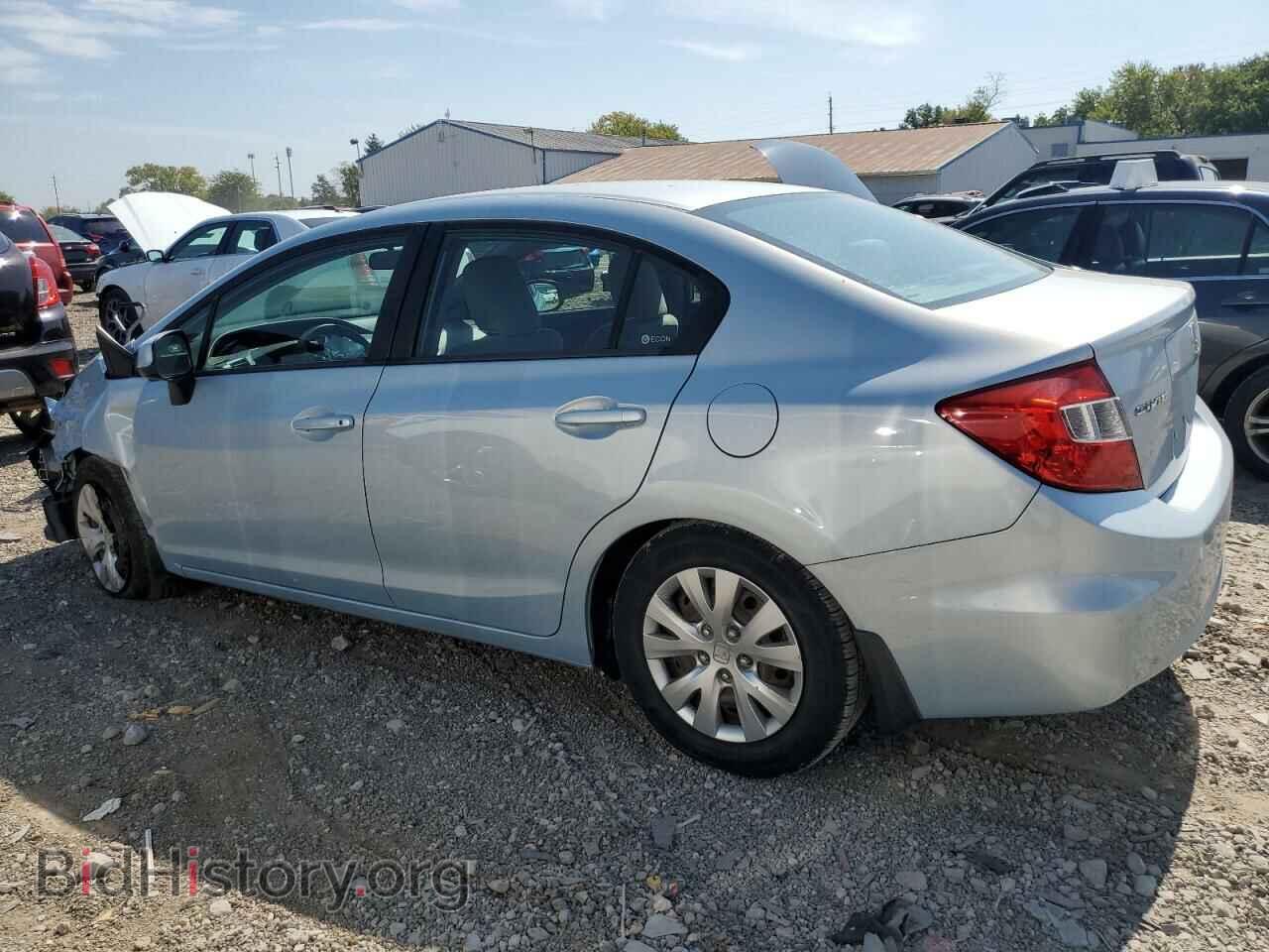 2012 HONDA CIVIC - VIN: 2HGFB2F54CH513529 - Фото 2