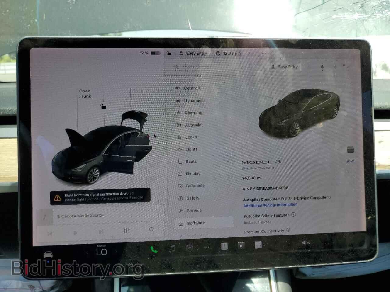 2019 TESLA MODEL 3 - VIN: 5YJ3E1EA3KF416098 - Photo 9