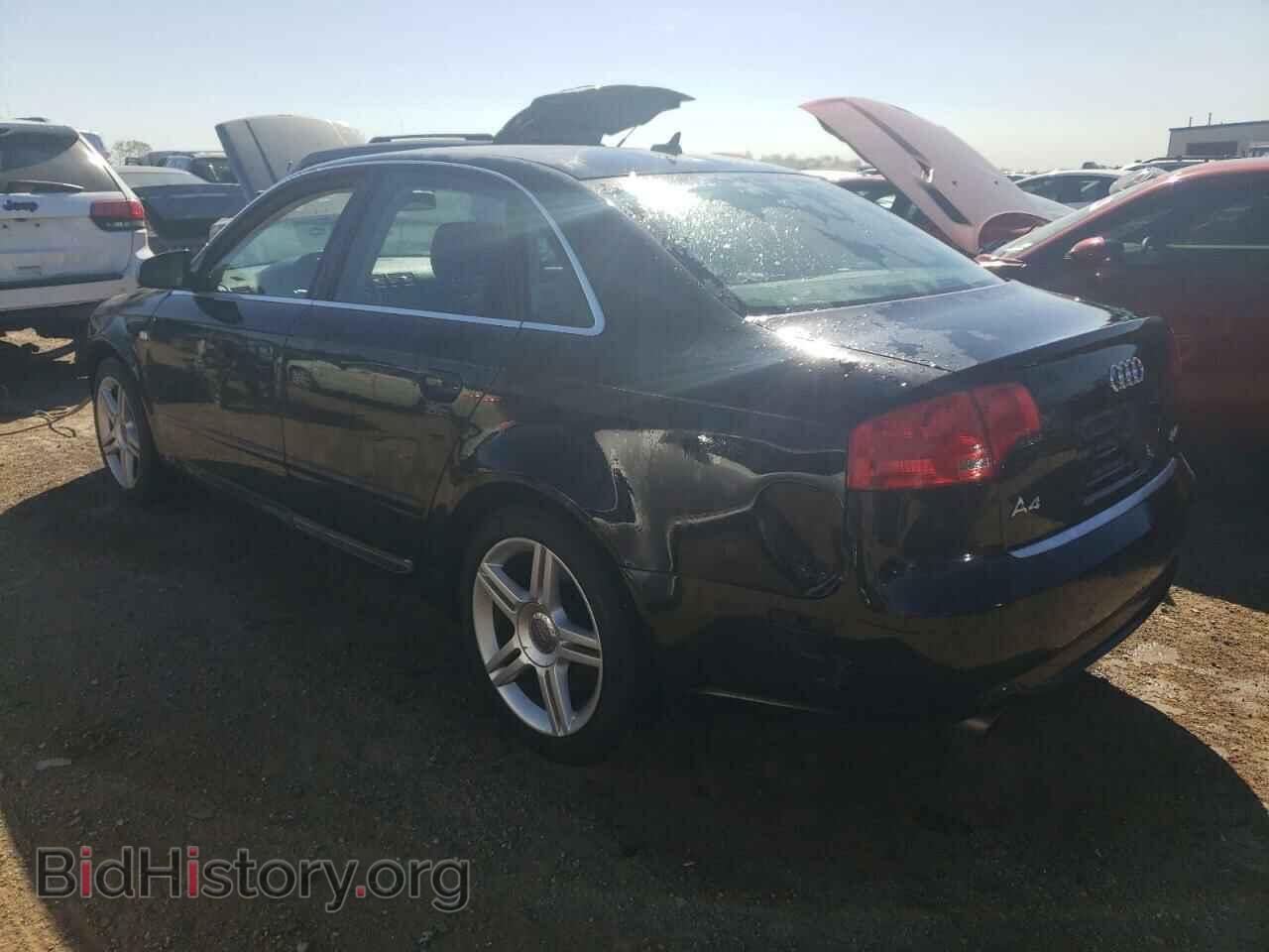 2008 AUDI A4 - VIN: WAUDF78E28A101973 - Фото 2