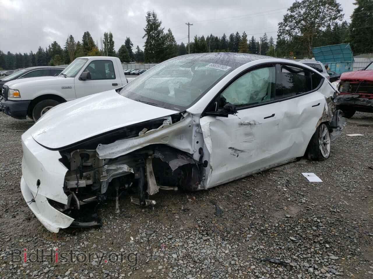 Фотография 5YJYGDEE2MF075610 - TESLA MODEL Y 2021