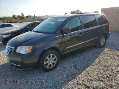 2011 Chrysler MINIVAN TOURING, black — VIN 2A4RR5DG0BR674914, Copart