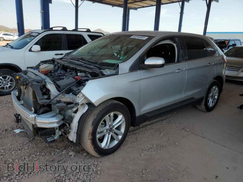 2019 Ford EDGE SEL (VIN 2FMPK3J99KBC06762) — photo 1 of 13, Copart, damage: front end