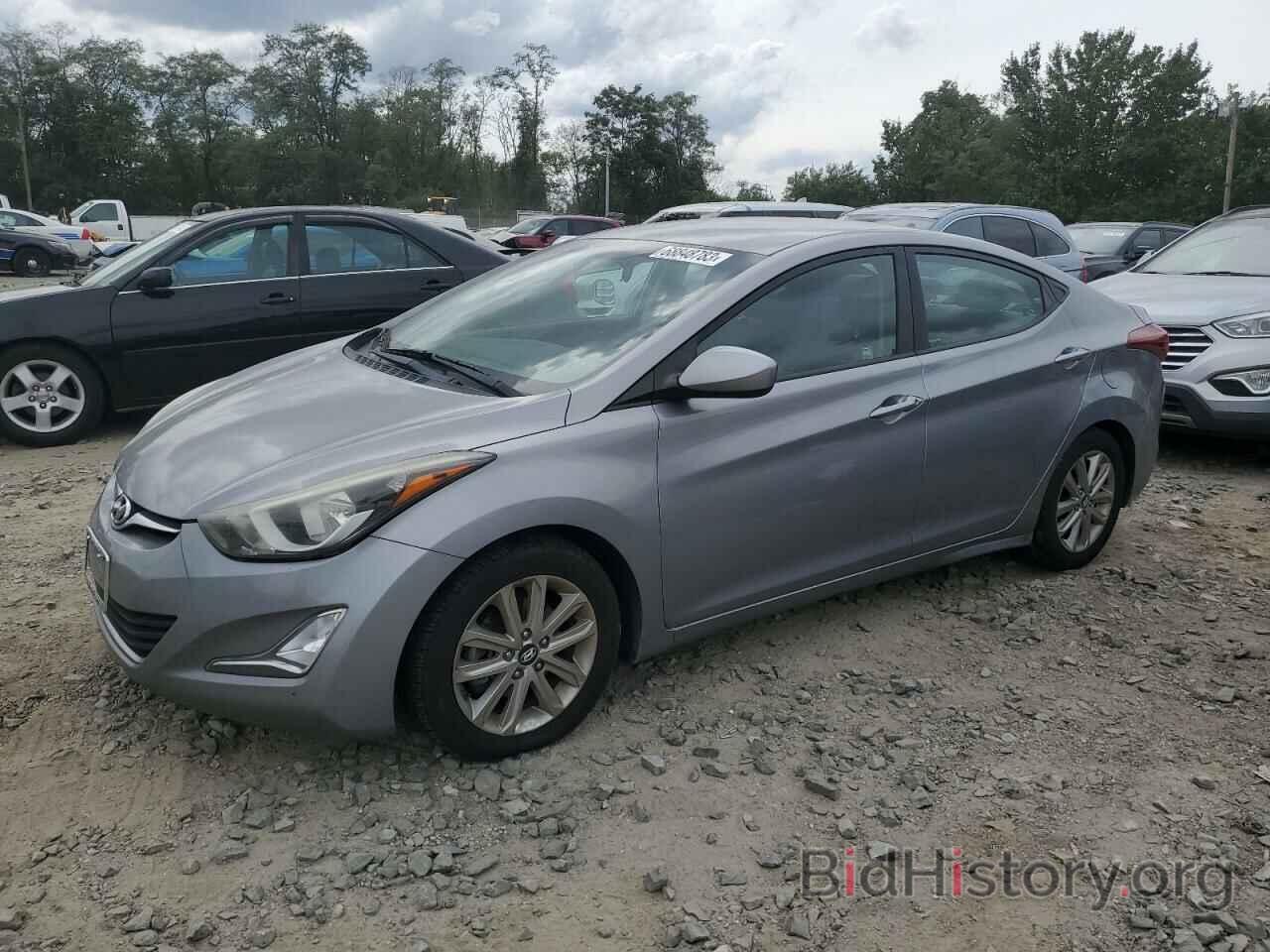 Photo KMHDH4AEXEU122548 - HYUNDAI ELANTRA 2014