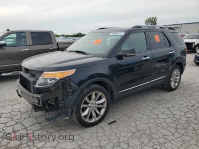2012 Ford EXPLORER Limited, черный — VIN 1FMHK8F84CGA52215, Copart