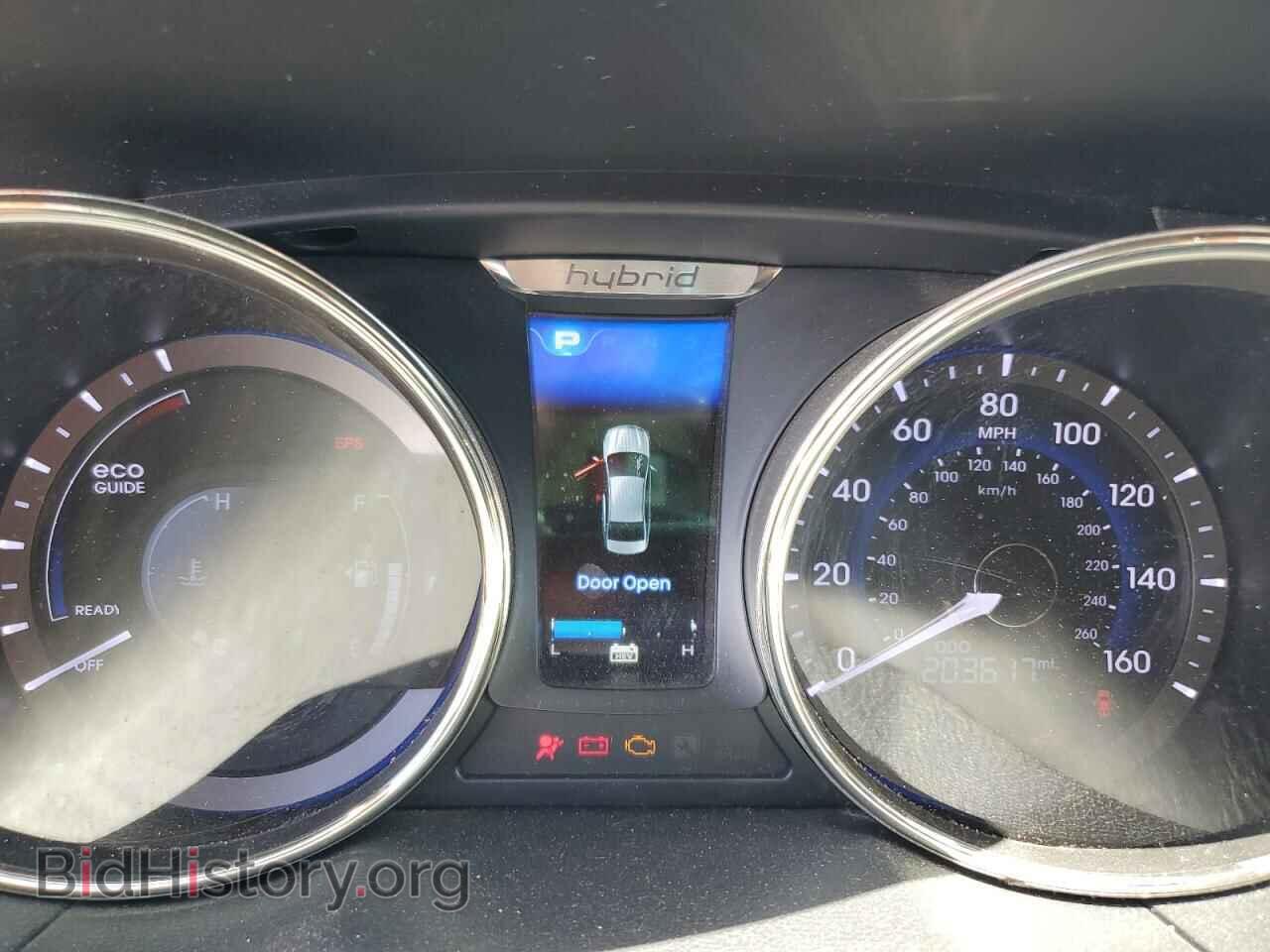 2011 HYUNDAI SONATA - VIN: KMHEC4A4XBA007763 - Фото 9