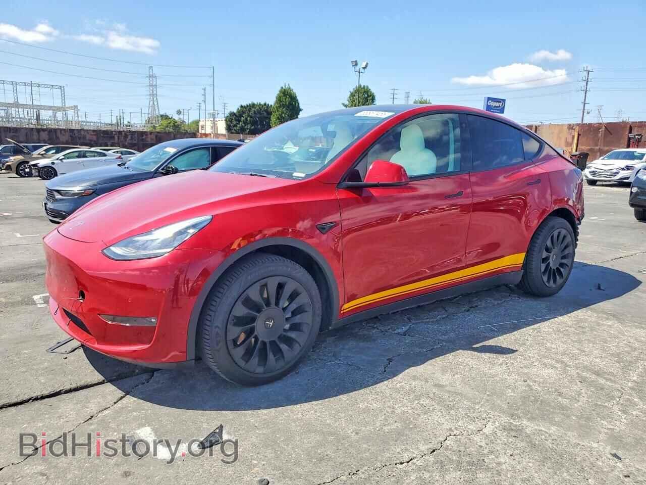 Фотография 5YJYGDEE0MF096522 - TESLA MODEL Y 2021