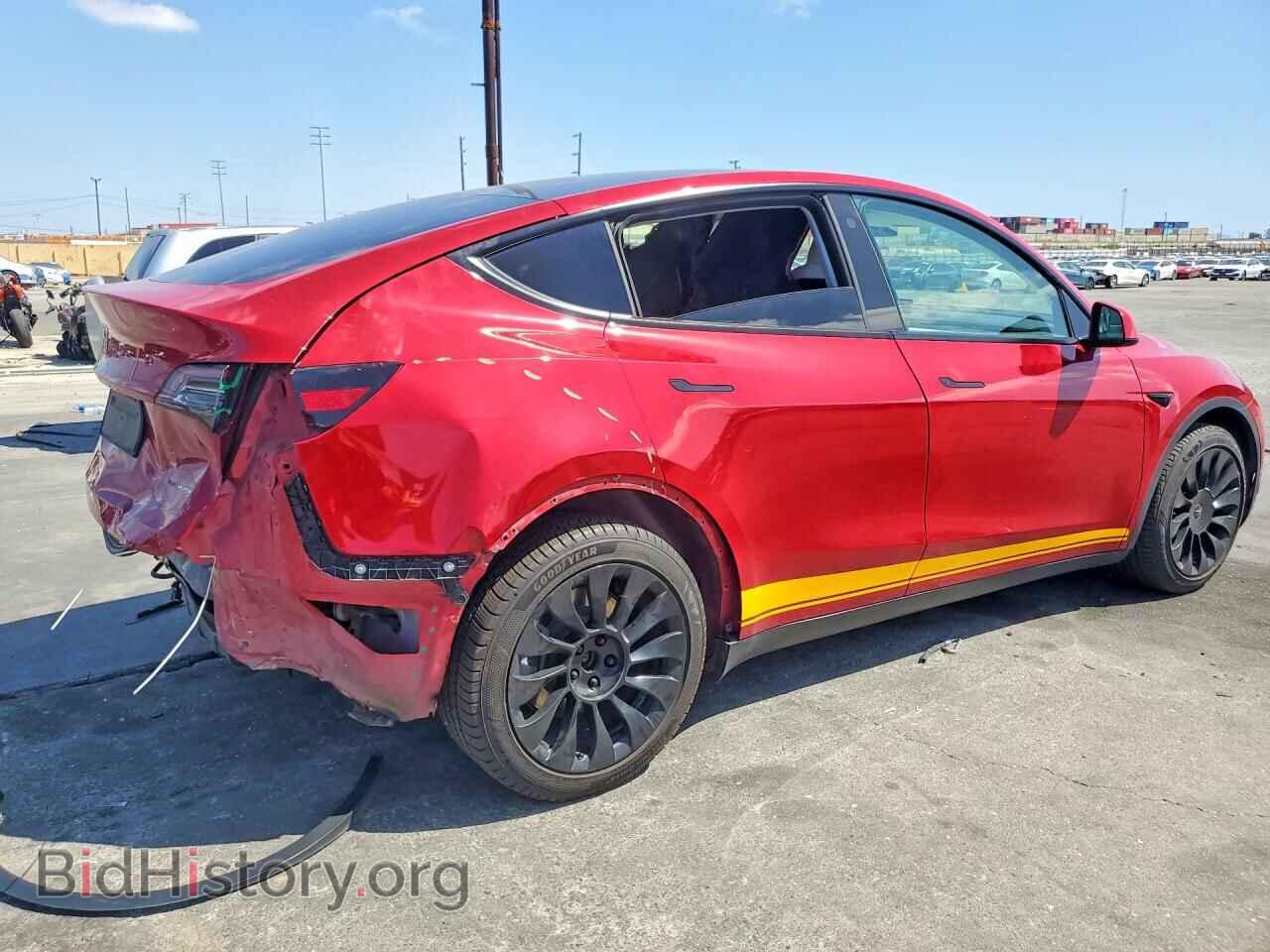 2021 TESLA MODEL Y - VIN: 5YJYGDEE0MF096522 - Фото 3