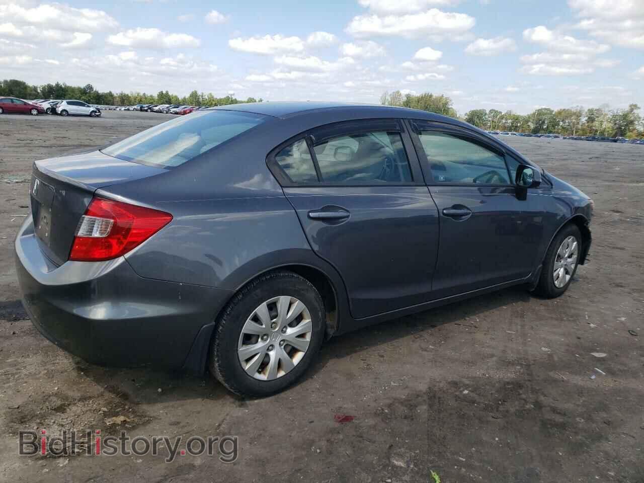 2012 HONDA CIVIC - VIN: 2HGFB2F56CH320251 - Фото 3