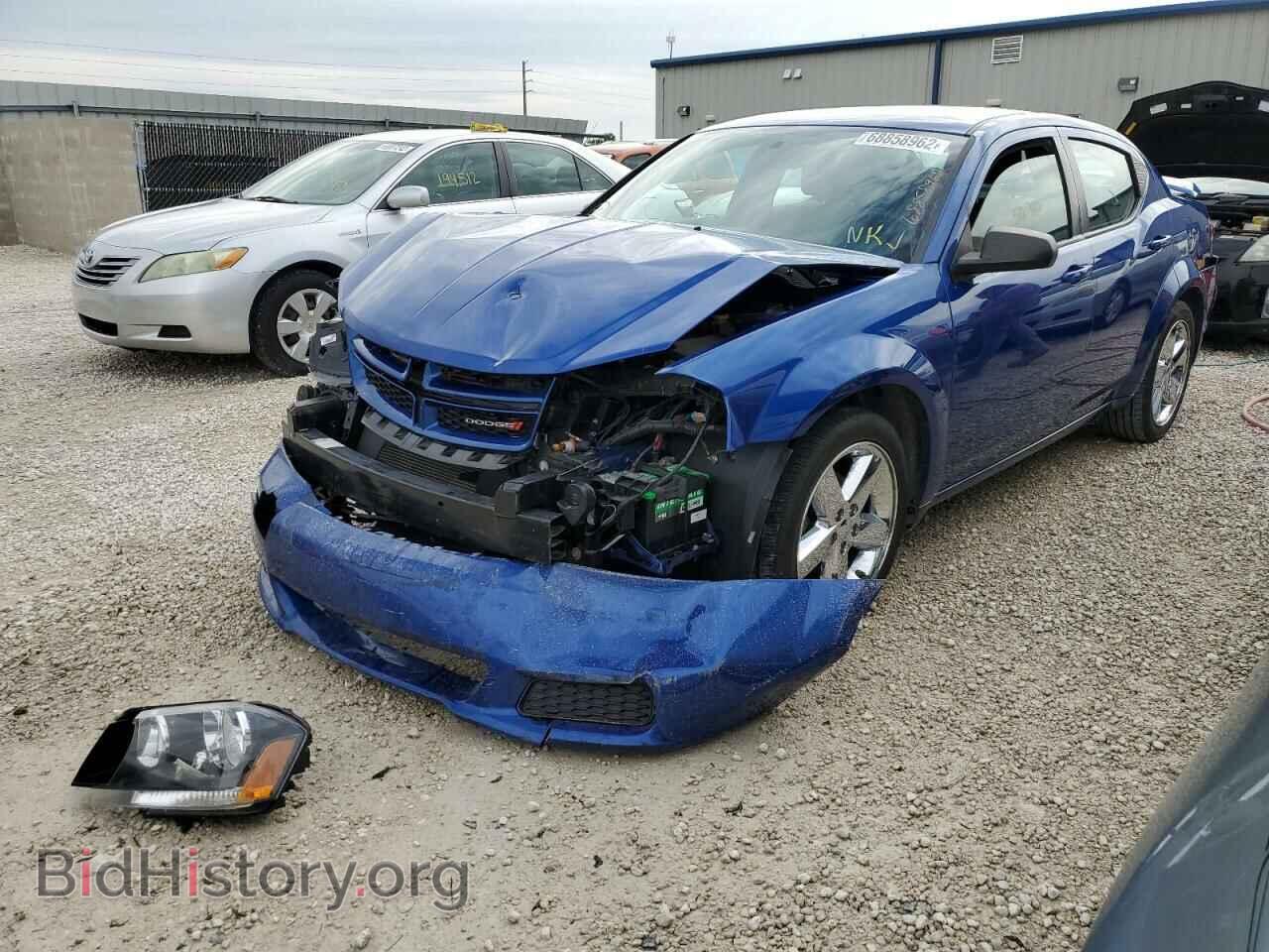 Photo 1C3CDZAB2EN218526 - DODGE AVENGER 2014
