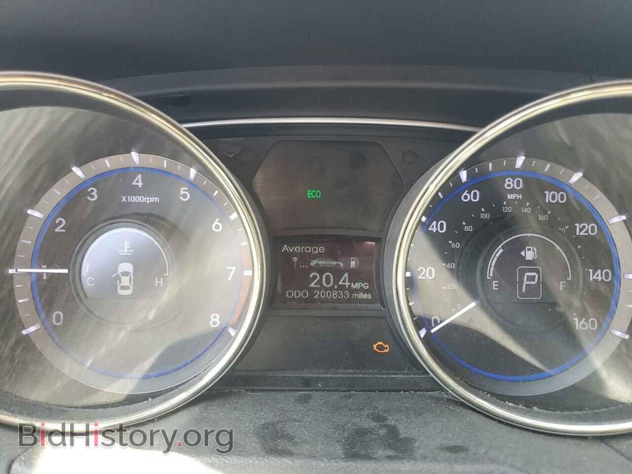2013 HYUNDAI SONATA - VIN: 5NPEC4AC0DH568397 - Фото 9