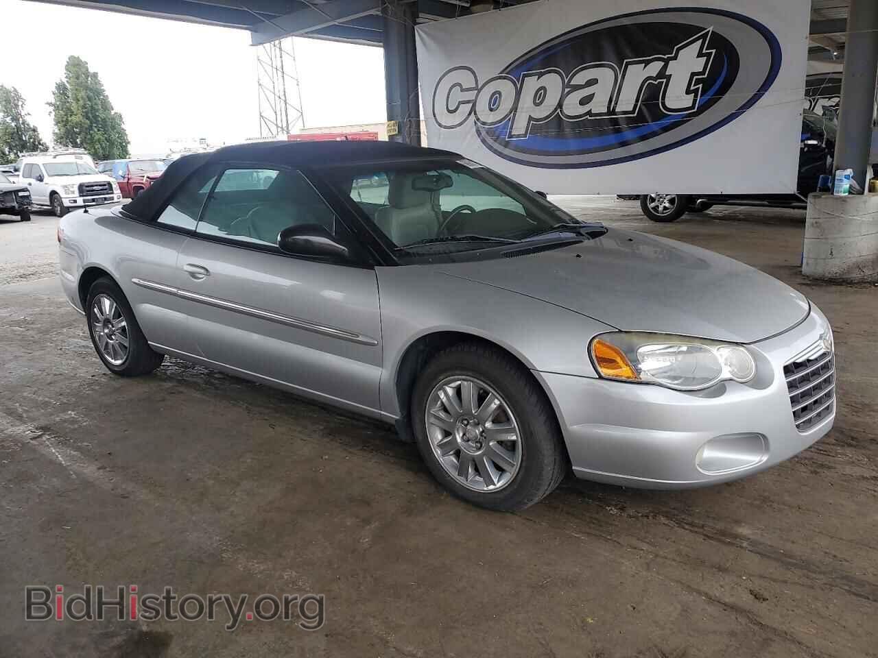 2005 CHRYSLER SEBRING - VIN: 1C3EL65R55N705530 - Фото 4