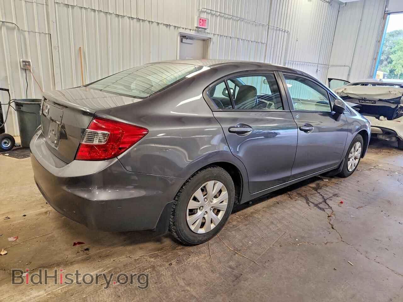 2012 HONDA CIVIC - VIN: 19XFB2F55CE085612 - Фото 3