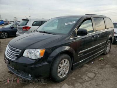2015 Chrysler MINIVAN Town & COU, black — VIN 2C4RC1BG5FR715420, Copart