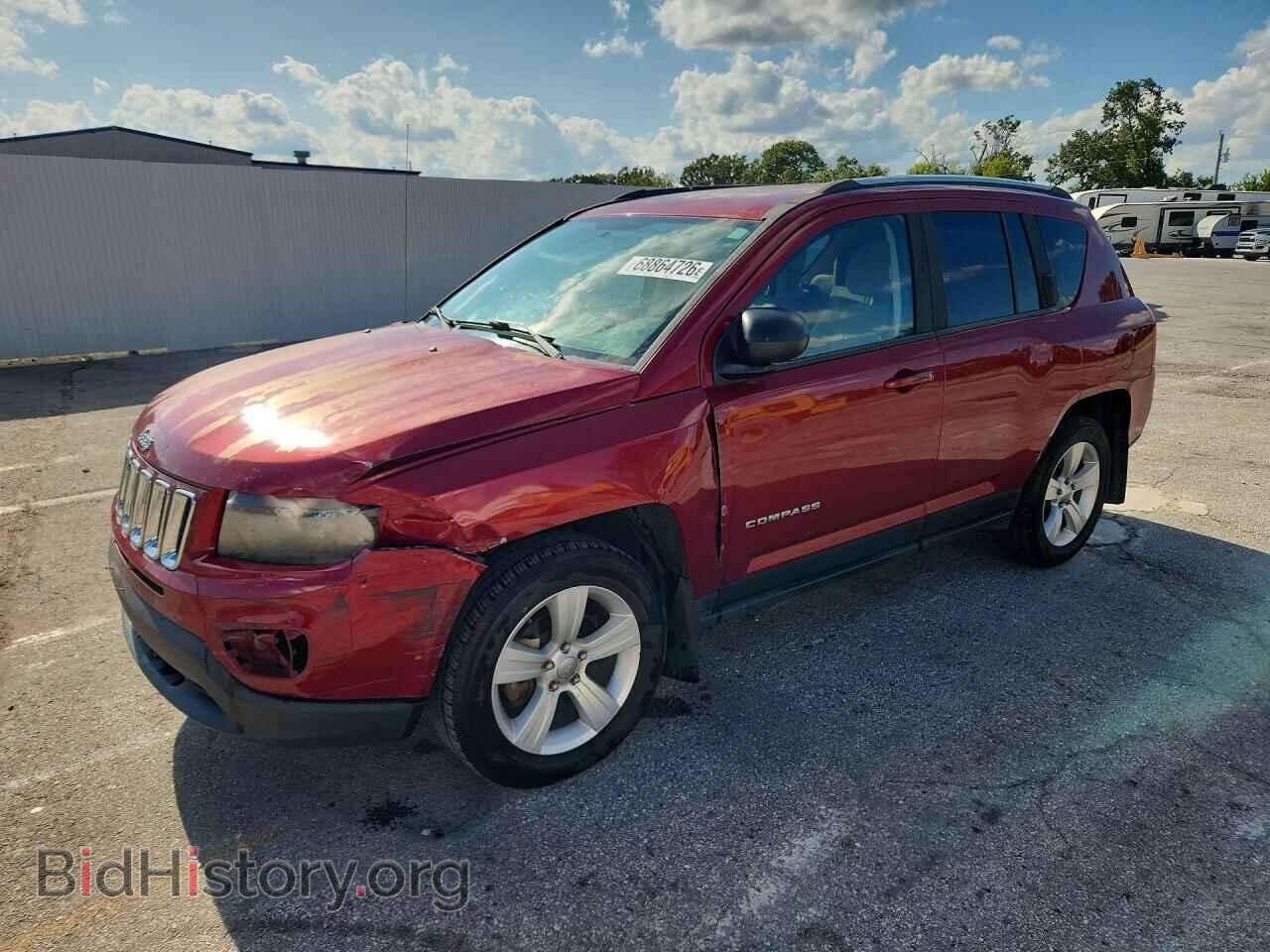 Photo 1C4NJCBBXED744952 - JEEP COMPASS 2014