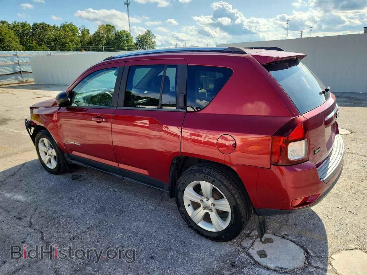 2014 JEEP COMPASS - VIN: 1C4NJCBBXED744952 - Фото 2