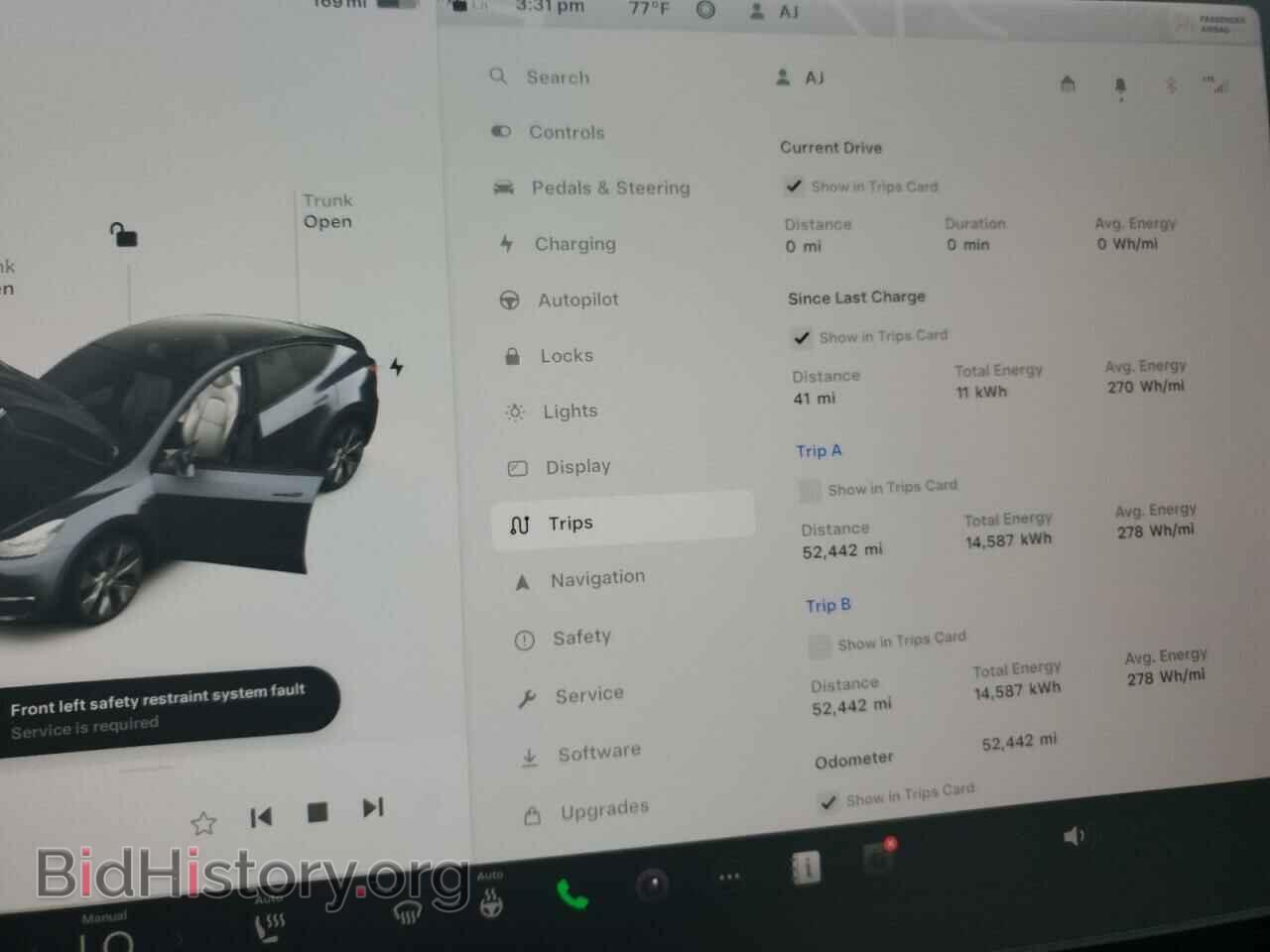 2021 TESLA MODEL Y - VIN: 5YJYGDEE9MF108649 - Photo 9