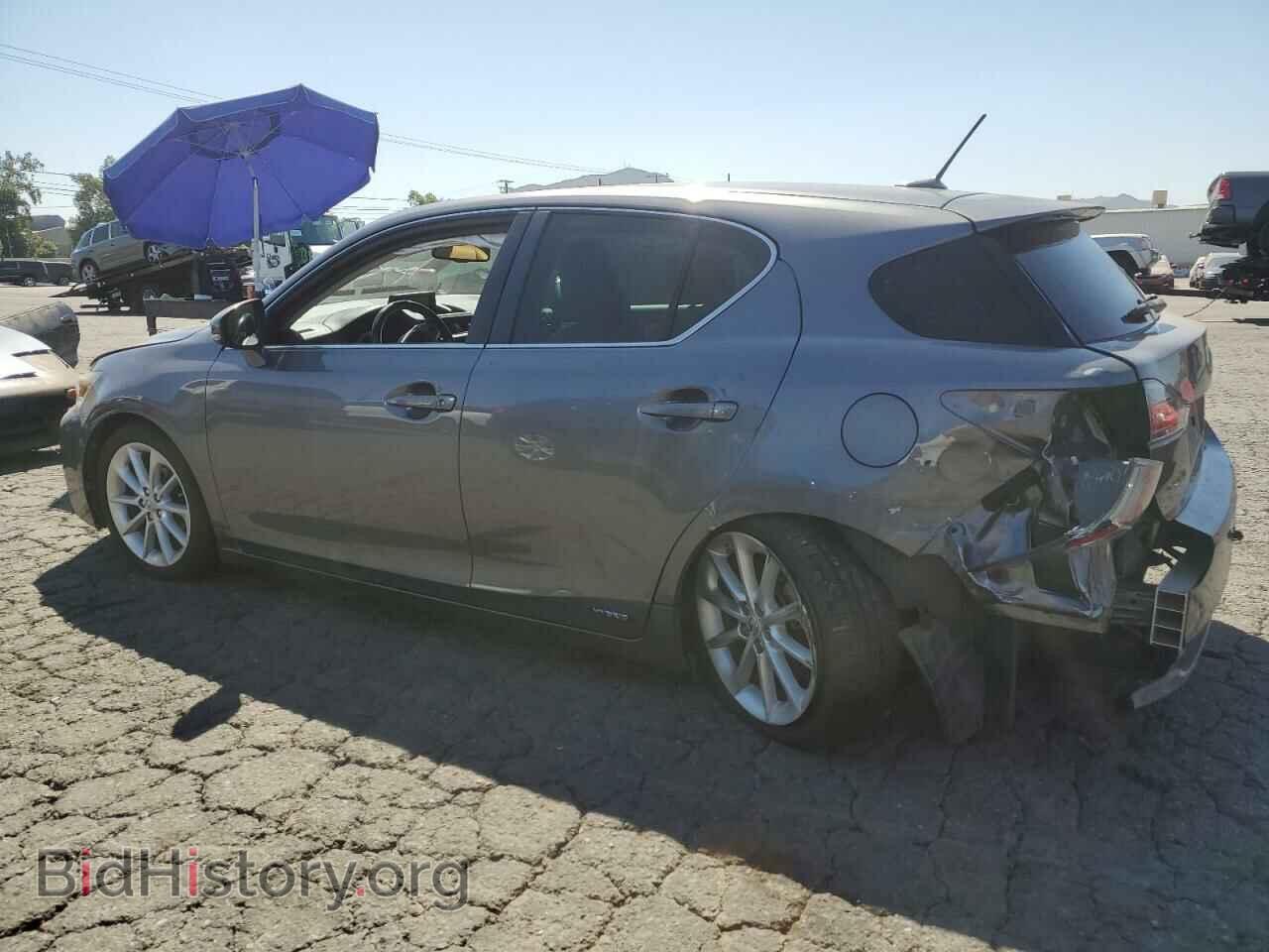 2012 LEXUS CT 200 - VIN: JTHKD5BHXC2115676 - Photo 2