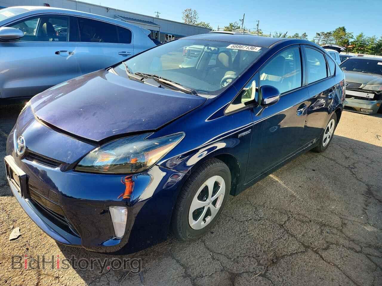 Фотография JTDKN3DU1D0351370 - TOYOTA PRIUS 2013