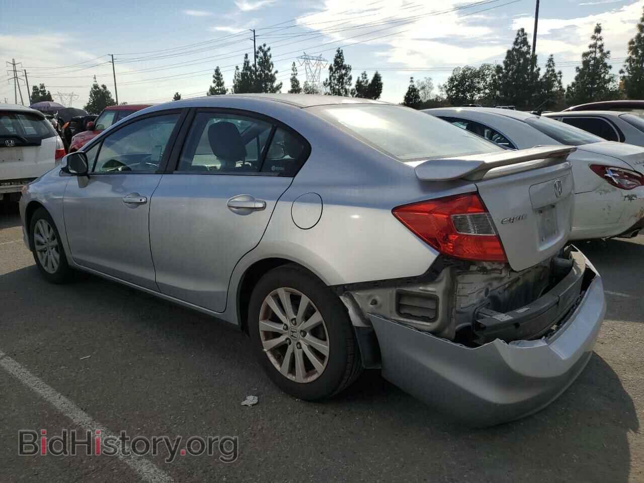 2012 HONDA CIVIC - VIN: 2HGFB2F93CH529725 - Фото 2