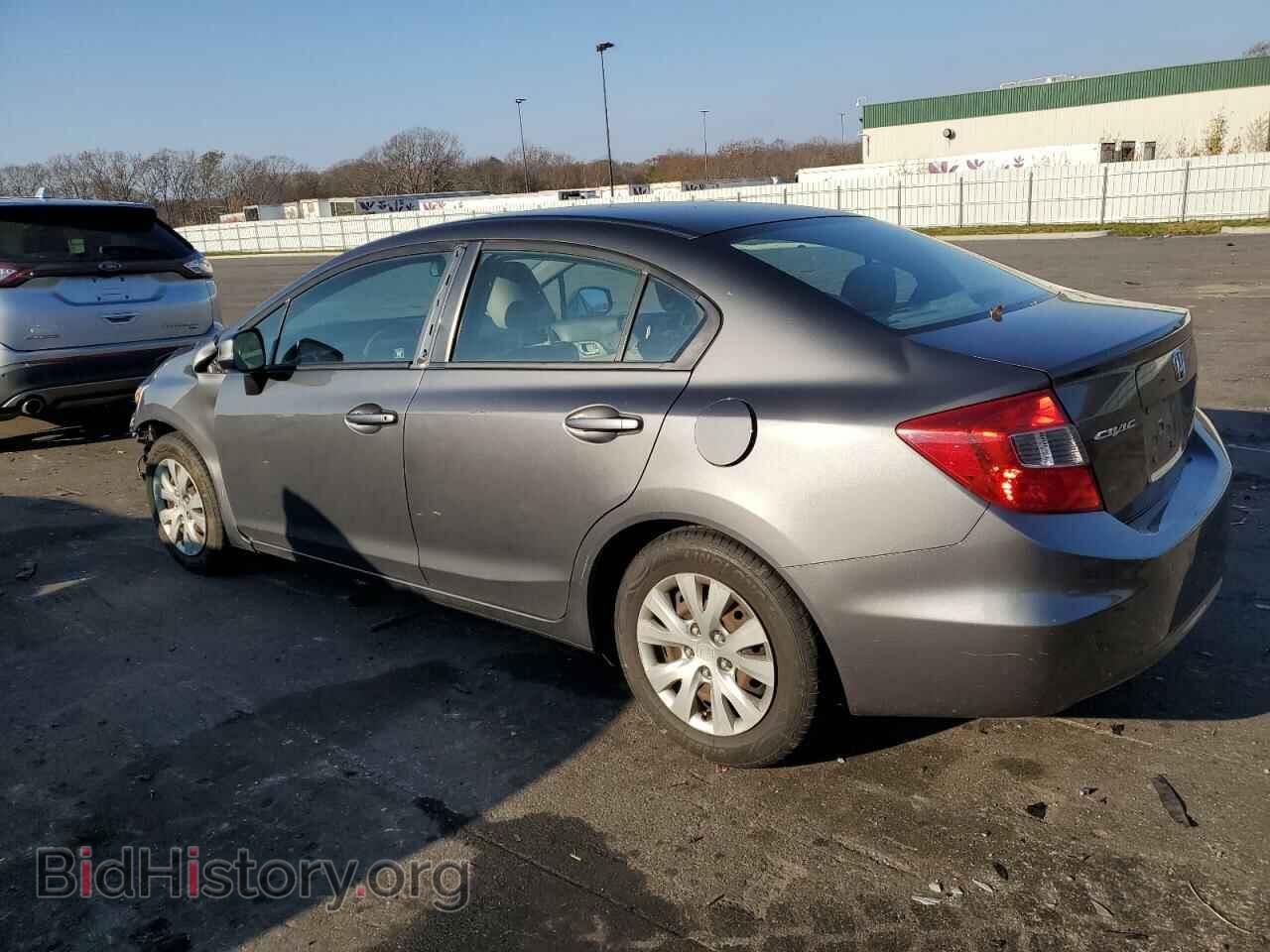 2012 HONDA CIVIC - VIN: 2HGFB2F52CH569372 - Фото 2