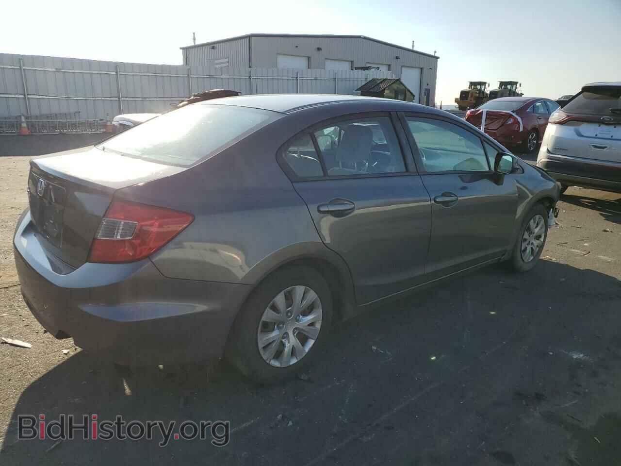 2012 HONDA CIVIC - VIN: 2HGFB2F52CH569372 - Фото 3