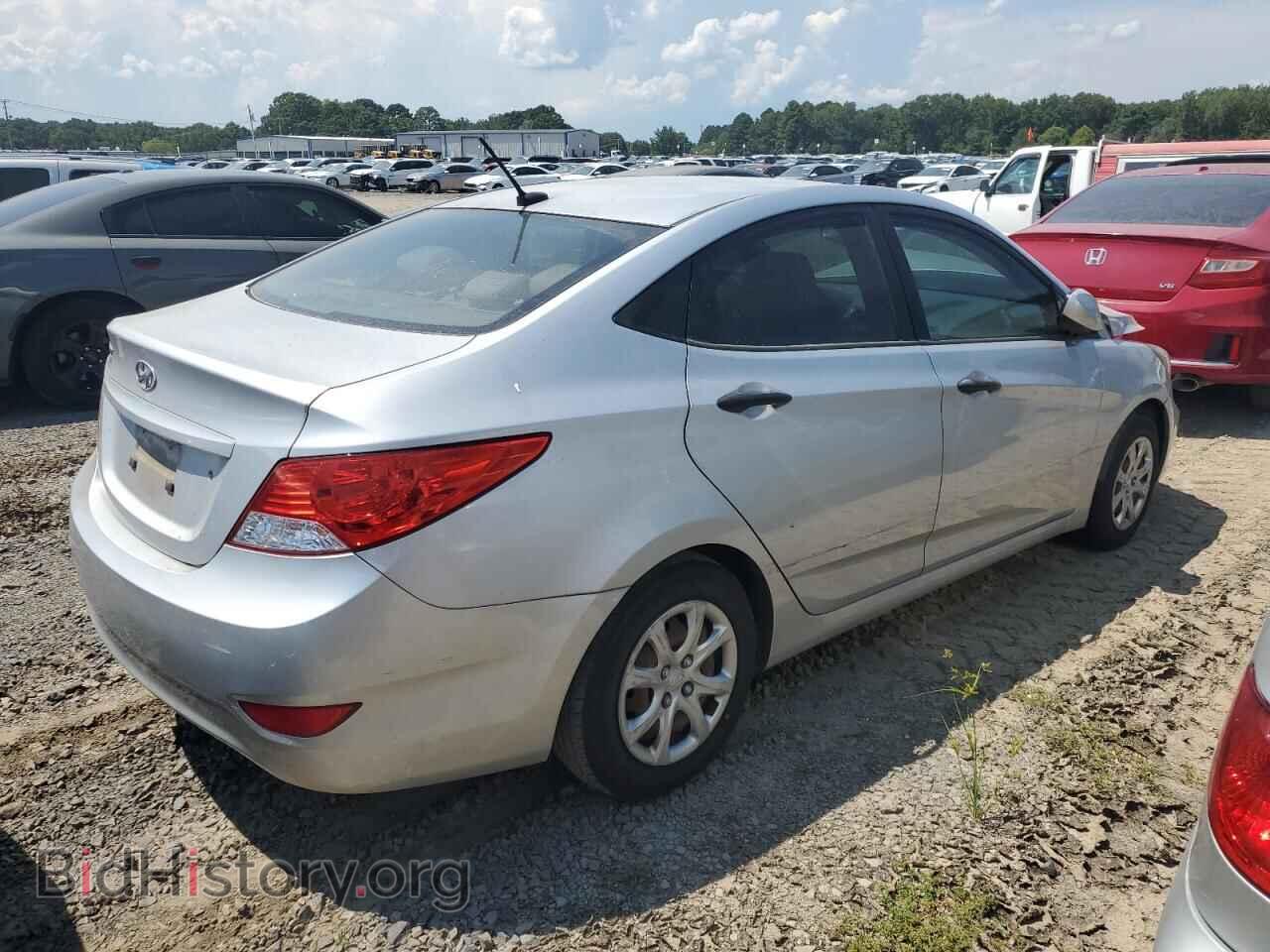 2012 HYUNDAI ACCENT - VIN: KMHCT4AE2CU079184 - Фото 3