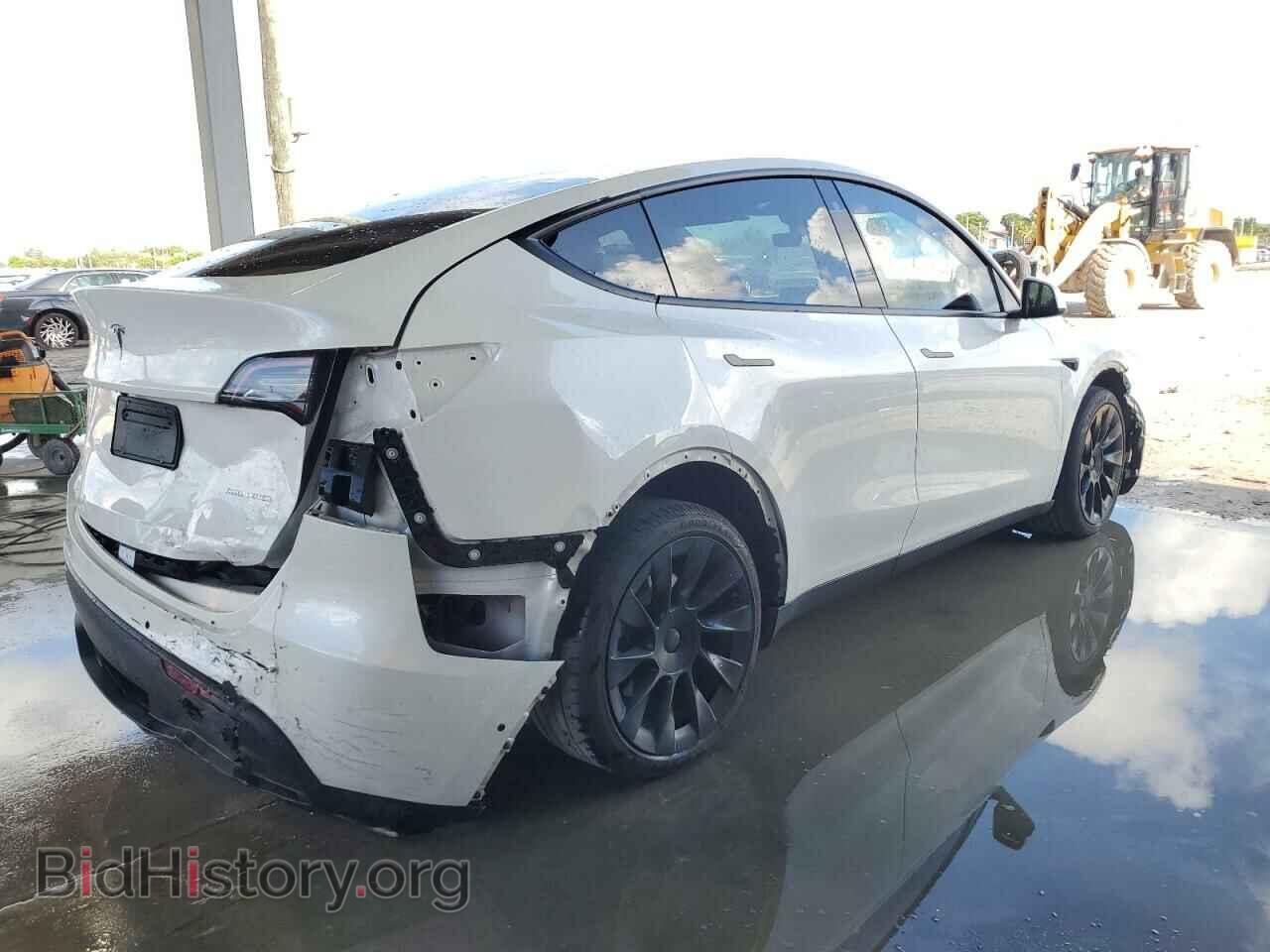2022 TESLA MODEL Y - VIN: 7SAYGDEE4NF449655 - Фото 3