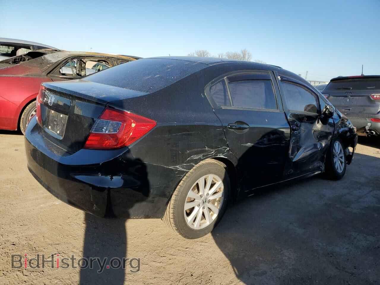 2012 HONDA CIVIC - VIN: 19XFB2F80CE081316 - Фото 3