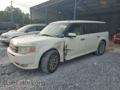 2011 Ford FLEX Flex SEL, white — VIN 2FMGK5CC6BBD08072, Copart