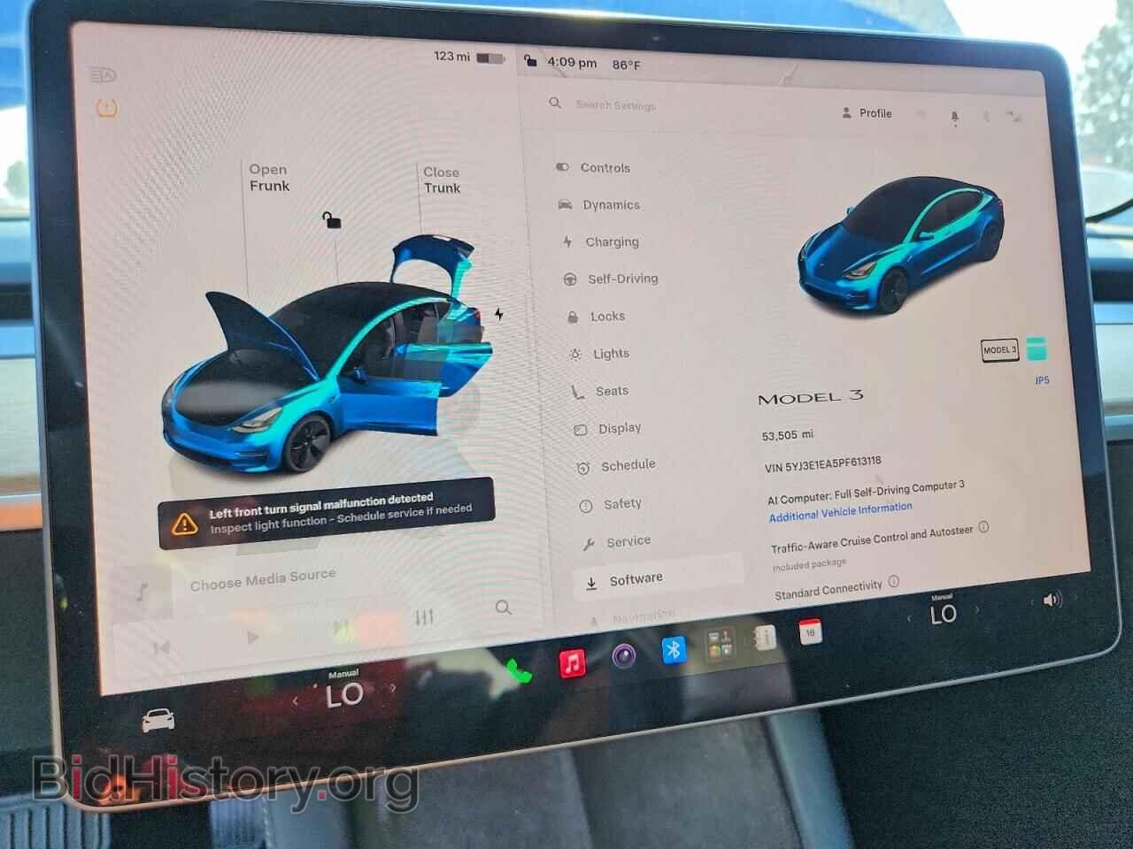 2023 TESLA MODEL 3 - VIN: 5YJ3E1EA5PF613118 - Фото 9
