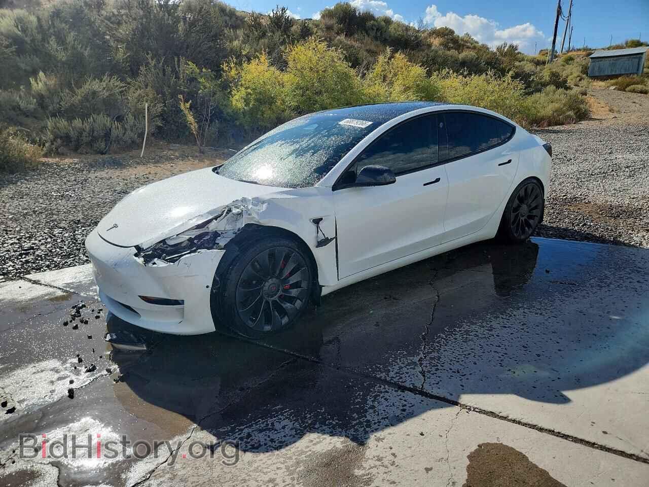 Фотография 5YJ3E1EC6NF295380 - TESLA MODEL 3 2022